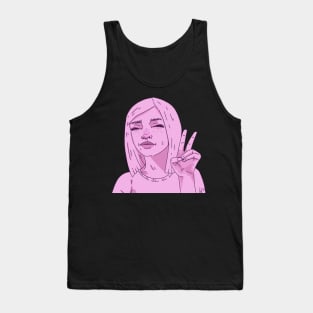 Peace (Without Background) Tank Top